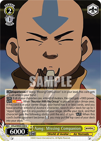 (U) Aang: Missing Companion