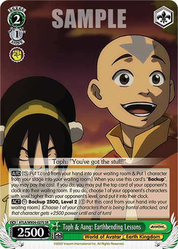 (SR) Toph & Aang: Earthbending Lessons