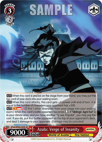 (SR) Azula: Verge of Insanity