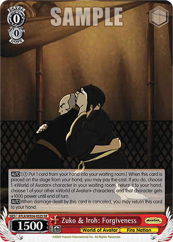 (SR) Zuko & Iroh: Forgiveness