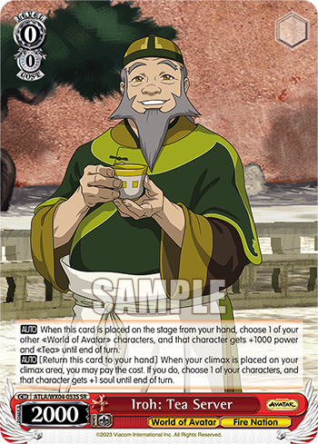 (SR) Iroh: Tea Server