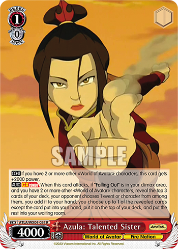 (R) Azula: Talented Sister