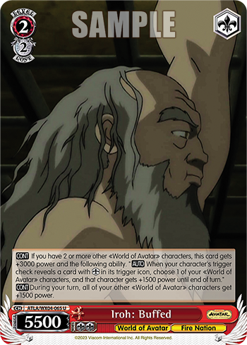 (U) Iroh: Buffed