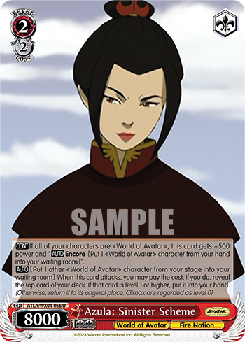 (U) Azula: Sinister Scheme