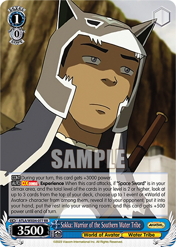 (RR) Sokka: Warrior of the Southern Water Tribe