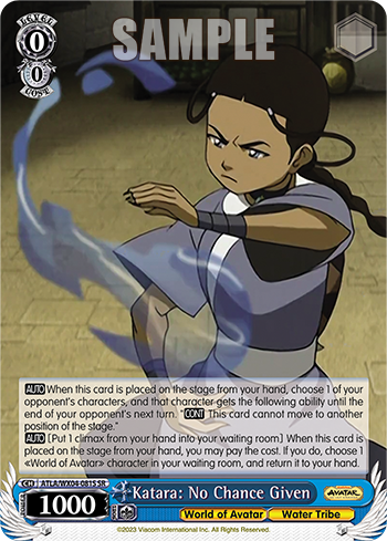 (SR) Katara: No Chance Given