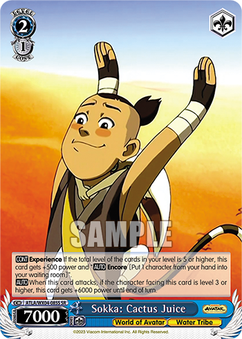 (SR) Sokka: Cactus Juice