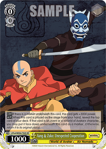 (SR) Aang & Zuko: Unexpected Cooperation