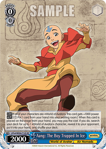 (SR) Aang: The Boy Trapped In Ice