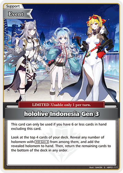 [S] Hololive Indonesia Gen 3