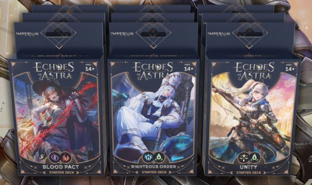 [Pre-Order] Echos of Astra Card Game (Imperion Booster Box/Case/Trial Decks)
