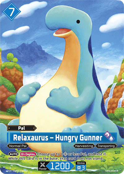 [OSR] Relaxaurus – Hungry Gunner