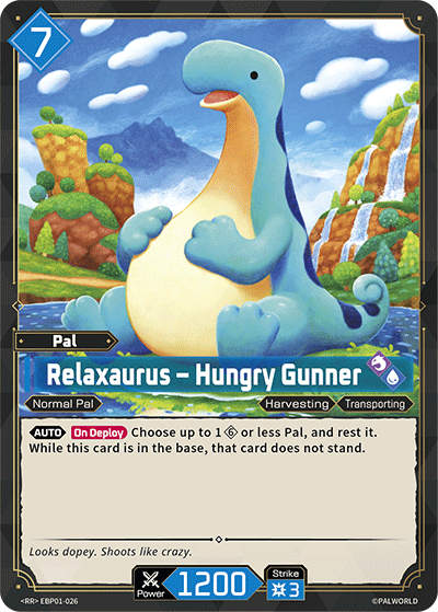 [RR] Relaxaurus – Hungry Gunner