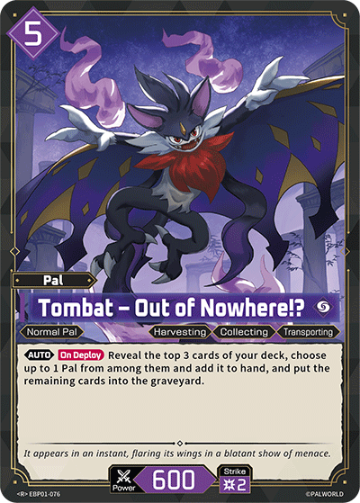 [R] Tombat – Out of Nowhere!?