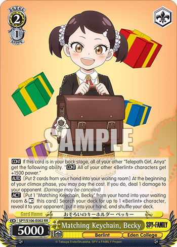 (RR) 2/1 Becky (Berlint City/Eden Academy)