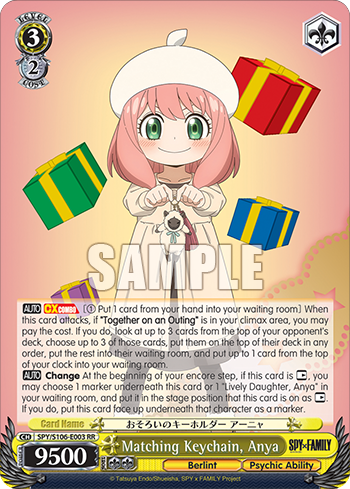 (RR) 3/2 Anya (Berlint City/Supernatural Power)