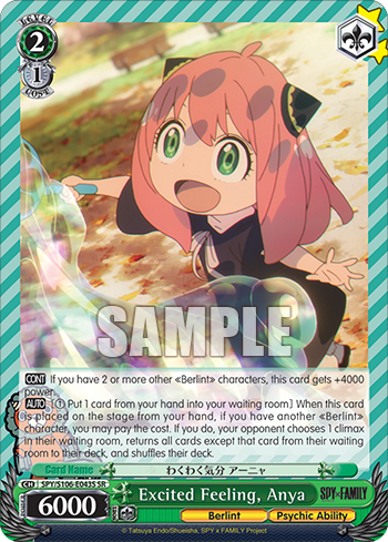 (SR) 2/1 Anya (Berlint City/Supernatural Power)