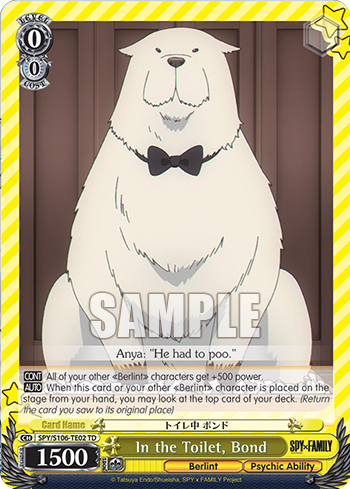 (TD) 0/0 Bond (Berlint City/Supernatural Power)