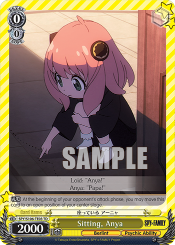 (TD) 0/0 Anya (Berlint City/Supernatural Power)