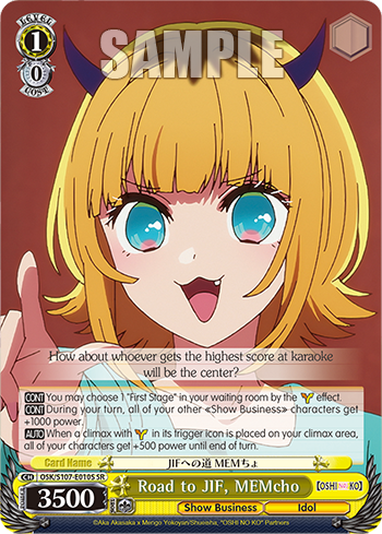 (SR) 1/0 Memcho (Showbiz/Idol)