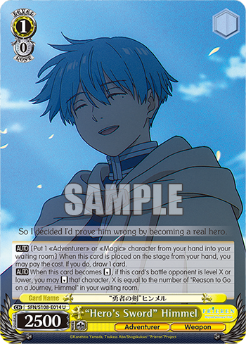 (U) 1/0 Himmel (Adventurer/Weapon)