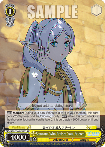 (SR) 1/0 Frieren (Adventurer/Magic)