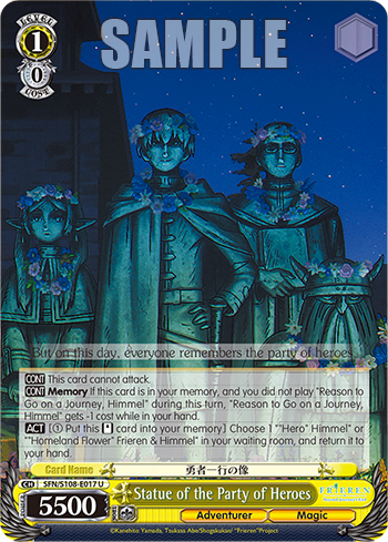(U) 1/0 Hero Party Statues (Adventurer/Magic)