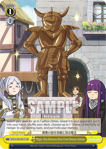 (SR) 1/1 Magic that removes rust from bronze statues