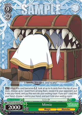 (SR) 0/0 Mimic (Magic/Monster)
