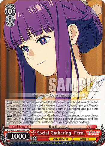 (SR) 0/0 Fern (Adventurer/Magic)