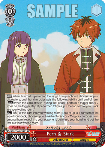 (SR) 0/0 Fern & Stark (Adventurer/Magic)