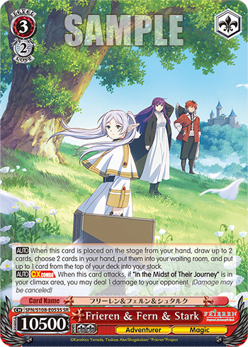 (SR) 3/2 Frieren & Fern & Stark (Adventurer/Magic)