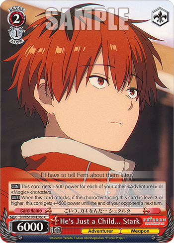 (C) 2/1 Stark (Adventurer/Weapon)