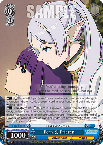 (R) 0/0 Fern & Frieren (Adventurer/Magic)