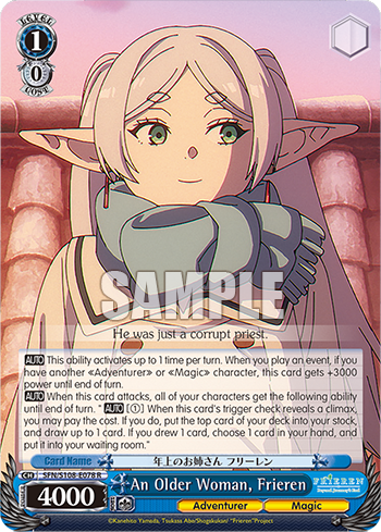 (R) 1/0 Frieren (Adventurer/Magic)