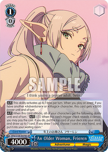 (SR) 1/0 Frieren (Adventurer/Magic)