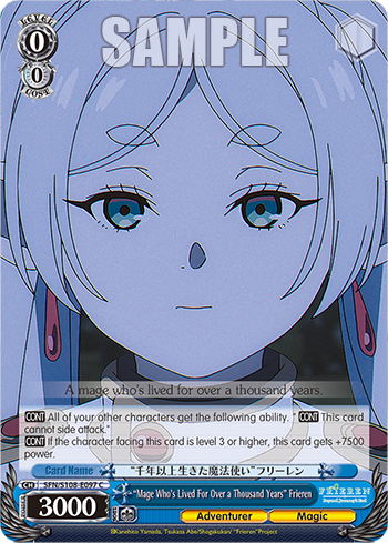 (C) 0/0 Frieren (Adventurer/Magic)