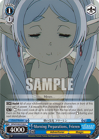 (C) 1/1 Frieren (Adventurer/Magic)