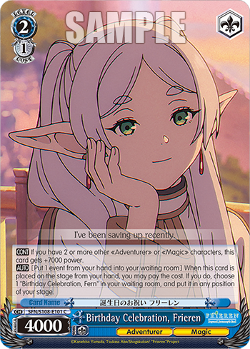 (C) 2/1 Fern (Adventurer/Magic)