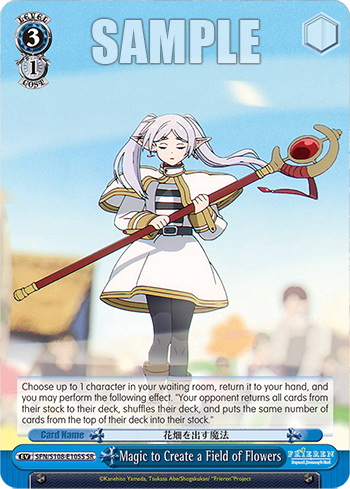 (SR) 3/1 Magic that Creates a Flower Garden