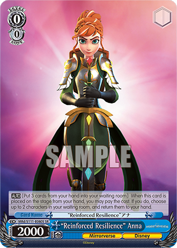 (SR) 0/0 Anna (Mirrorverse/Disney)
