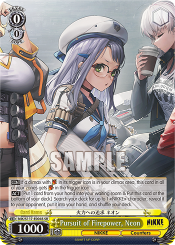 (SR) 0/0 Neon (NIKKE/Counters)