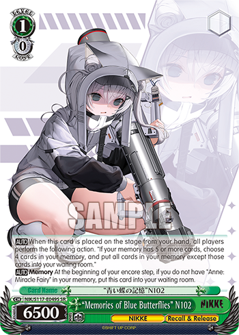 (SR) 1/0 N102 (NIKKE/Recall & Release)