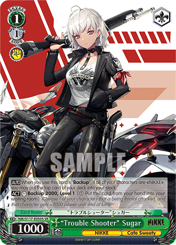 (SR) 1/1 Sugar (NIKKE/Cafe Sweety)
