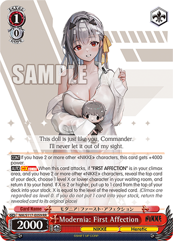 (RR) 1/0 Modernia (NIKKE/Heretic)