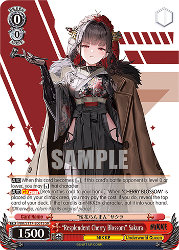 (SR) 0/0 Sakura (NIKKE/Underworld Queen)