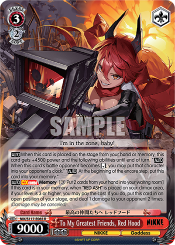(R) 3/2 Red Hood (NIKKE/Goddess)