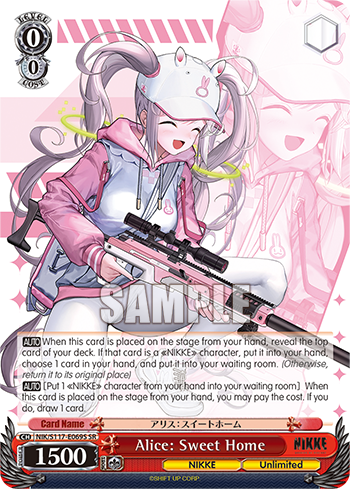 (SR) 0/0 Alice (NIKKE/Unlimited)