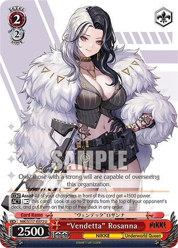 (U) 2/2 Rosanna (NIKKE/Underworld Queen)
