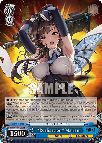 (SR) 0/0 Marian (NIKKE/Counters)